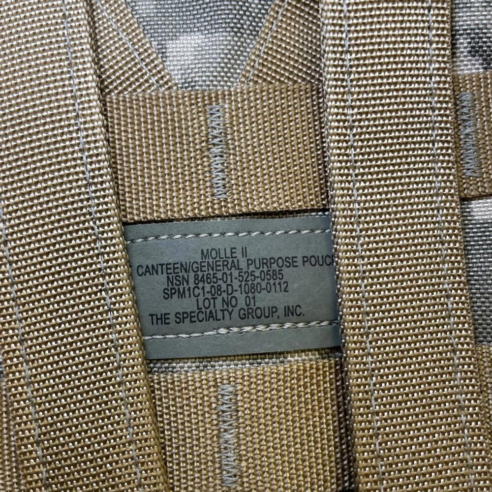 USA USGI MOLLE II 3L/100oz OCP HYDRATION SYSTEM CARRIER w/ Canteen HYDRAMAX - Picture 10 of 14